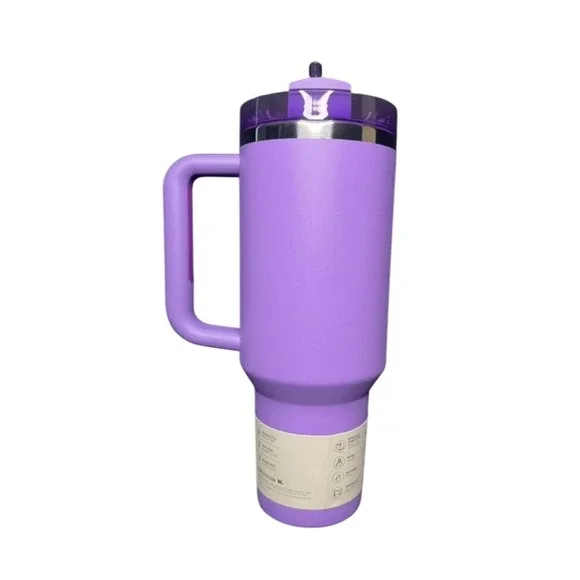 Olivia Rodrigo x Stanley Quencher H2.0 FlowState Tumbler 40oz Purple Star NEW - Picture 3 of 5